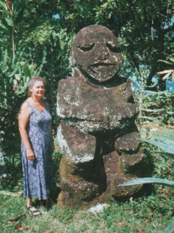 Gauguin Museum - Nina With Tiki